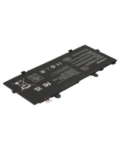 2-Power batteri till bärbar dator, t.ex. Asus VivoBook Flip TP401N