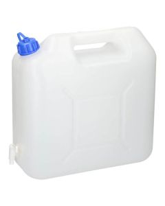 Vattendunk med kran och skruvlock – 15 liter.