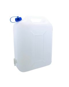 Vattendunk med kran och skruvlock – 20 liter.