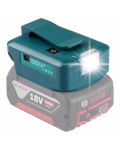 Adapter till powerbank för Bosch Procore 18V med LED-lampa och USB-C