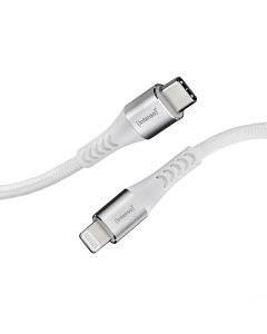 Intenso® USB-C till Lightning ladd- och datakabel, 27w/PD/MFI - 1,5 m