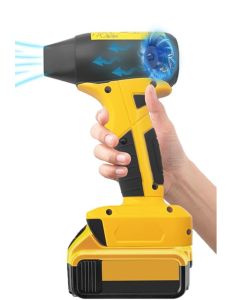 Blåsmaskin/dammblåsare kompatibel med Dewalt 18/20V litiumbatteri