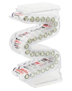 Batterihållare för 26 stycken AAA-batterier
