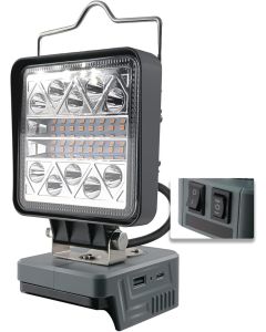 LED-arbetslampa 800-1800 lumen för BOSCH ProCore 18V-batteri