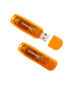 Intenso® 64GB USB-minnen - 2 st. - Orange