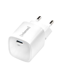 Intenso® USB-C GaN Power laddare 30W PD 3.0/QC 4.0 - Vit