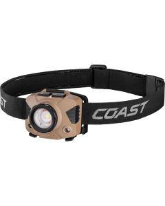 Coast FLX7 pannlampa, 700 lumen med rött och grönt ljus