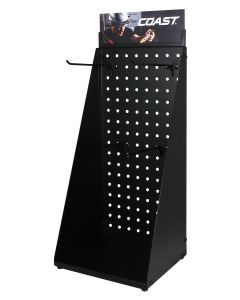 Coast Metal Countertop Display with 4 hooks & top sign - 20975