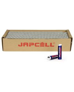 Japcell AAA / LR03 Industrial Pro alkaliska batterier – 200 st. förpackning