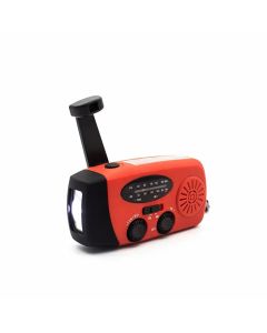 Nödradio – Handvev/solcell/lykta/powerbank/FM/AM/SOS