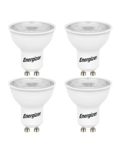 Energizer GU10 LED-lampa 4,9W (345lm), 3000K, varmvit, 4 st.