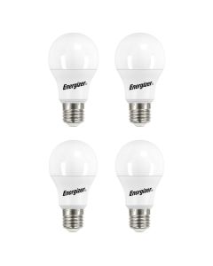Energizer E27 LED GLS glödlampa 8,5W (806lm), 3000K, varmvit, 4 st.