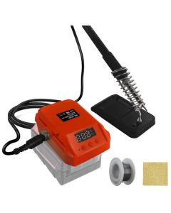 Trådlös lödstation 35 W – passar till Worx 18 V-batteri (4-poligt)