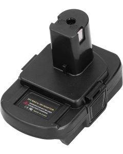 Batteriadapter - Black&Decker/Stanley 20V för Ryobi 18V litium/Ni-MH elverktyg