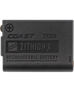 Coast ZX355 ZITHION-X™ uppladdningsbart batteri för FLX10R, FLX15R