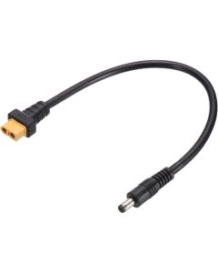 Solcells-DC-anslutningskabel DC5521 till XT60, 5 m, 30 A