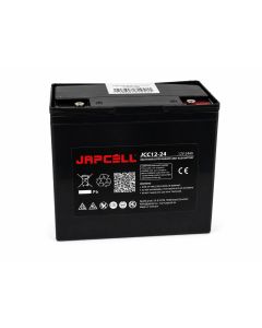 JAPCELL® batteri för kabinskoter 12V / 24Ah