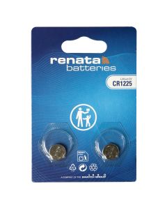 Renata CR1225 litium-knappcellsbatterier – 2 stycken