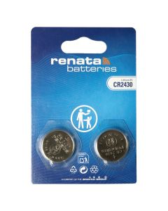 Renata CR2430 litiumknappbatterier – 2 stycken