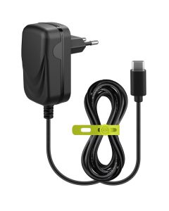 Goobay 15 W USB-C-laddare med fast kabel, 1,5 m