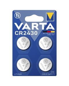 Varta CR2430 knappcellsbatterier (4 st.)