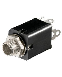 Chassikontakt - 6,35 mm - mono - 1 stk.