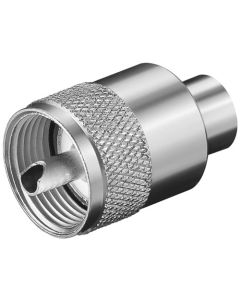 UHF-kontakt till max, 6 mm kabel - 1 stk.