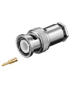 BNC-kontakt med skruvanslutning - 1 stk.