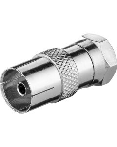 F-adapter: F hane - koxial hona - Zink