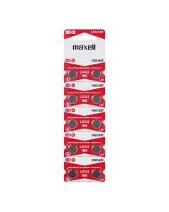 Maxell Alkaline LR43-batterier - 10 st.