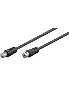 Antennkabel, svart, 5 m