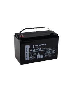 Q-Batteries 12LS-100 / 12V - 107Ah 10-års AGM batteri