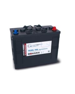 Q-Batteries 12Gel-105 traktionsbatteri 12V 105Ah (5h), 120Ah (20h)