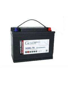 Q-Batteries 12Gel-70 traktionsbatteri 12V 70Ah (5h), 75Ah (20h)