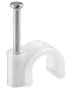 Kabelklips - max kabeldiameter: 4.0 mm (100 st.)