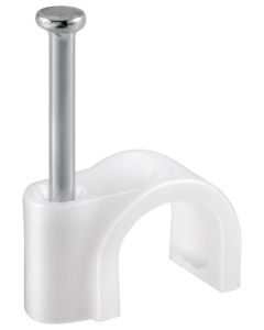Kabelclips - max kabeldiameter: 8.0 mm (100 st.)