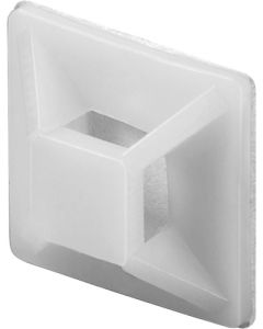 SelfAdhesive mount med eyelet, natural - för montering av kabel ties upp till 3.6 mm
