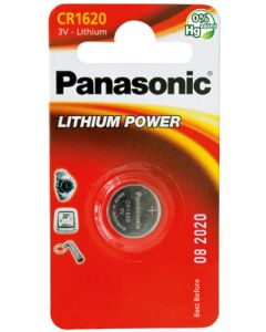 Panasonic CR1620EL/1B Batteri 1 st.