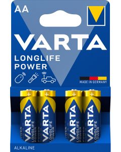 VARTA HIGH ENERGY AA / LR06 BATTERIER (4 st.)