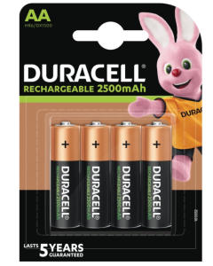 DURACELL AA / HR6 / R06 / R2U Uppladdningsbara batterier (4 st.)