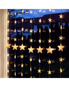 Goobay stjärngardin med 80 LED -lampor