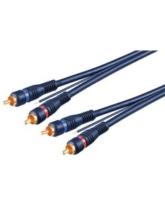 RCA-kabel blå 5 m