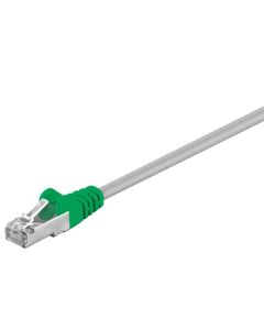 CAT 5e, F/UTP korskopplad patchkabel, grå, 5 m