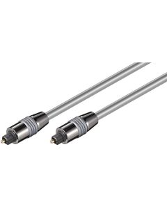 Optisk TOSLINK-kabel silver 3 m