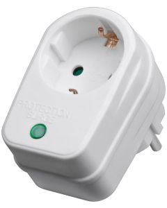 Överspänningsskydd - skyddar elektriska enheter mot överspänningar såsom de som orsakas vid blixtnedslag