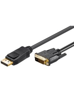 DisplayPort till DVI-D adapterkabel 1,2 5 m