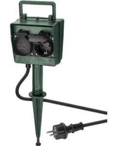 Udendørs Firevejs stikkontakt