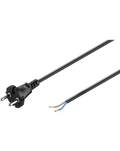 Universalsladd till dammsugare, 7,5 m, svart