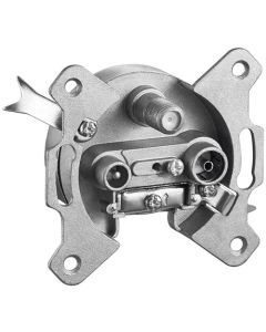 3-vägs antenn-vägguttag