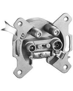 4-vägs antenn-vägguttag